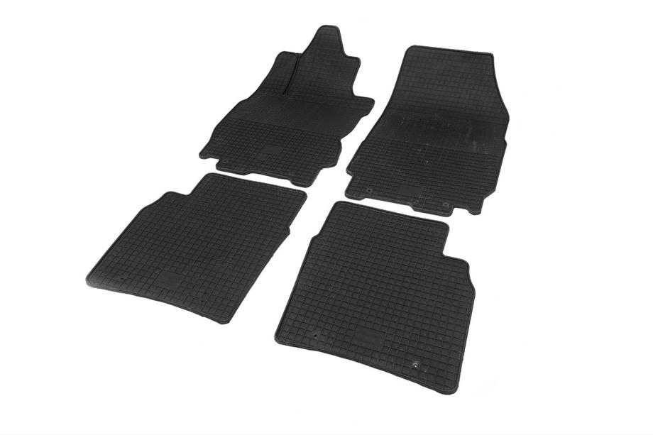 Nissan Note 2004-2012 гг. Резиновые коврики (4 шт, Polytep) Фото 2