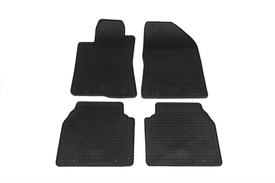 Toyota Avensis 2003-2009 гг. Резиновые коврики (4 шт, Polytep) Image