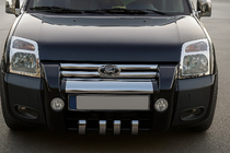 Накладки на Фары (2 шт, Нержавейка) фото 1