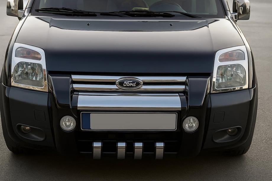 Накладки на Фары (2 шт, Нержавейка) Image