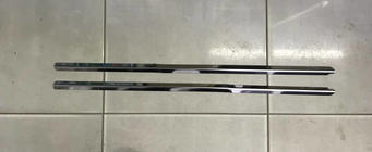 Volkswagen T5 Transporter 2003-2010 гг. РАСПРОДАЖА! Окантовка стекол (2 шт, нержавейка) фото 5