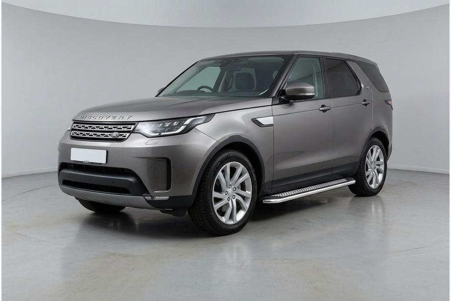Land Rover Discovery V 2017- гг. Боковые Подножки Maydos V2 (2 шт., Алюминий и Нержавейка) Фото 1