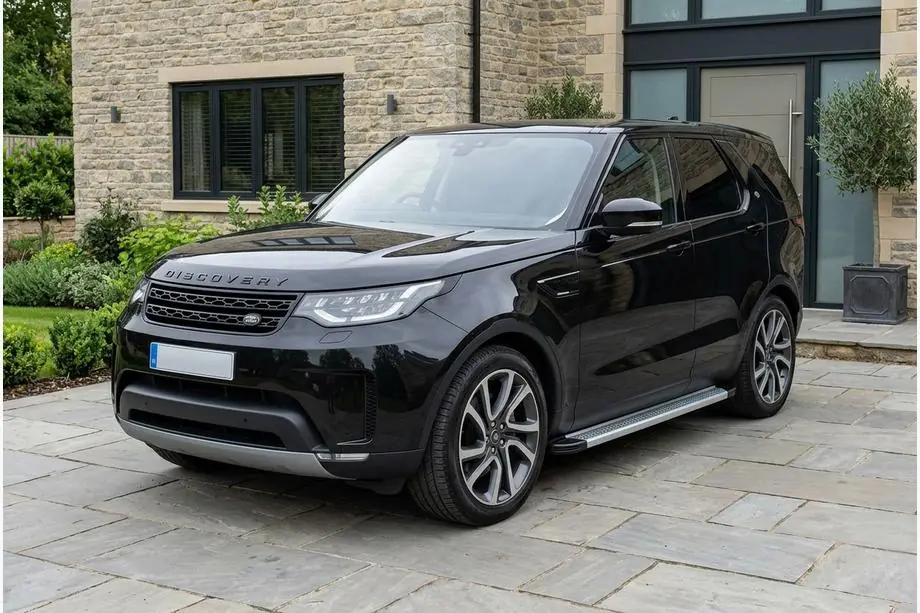 Land Rover Discovery V 2017- гг. Боковые Подножки Maya V2 (2 шт., Алюминий) Image