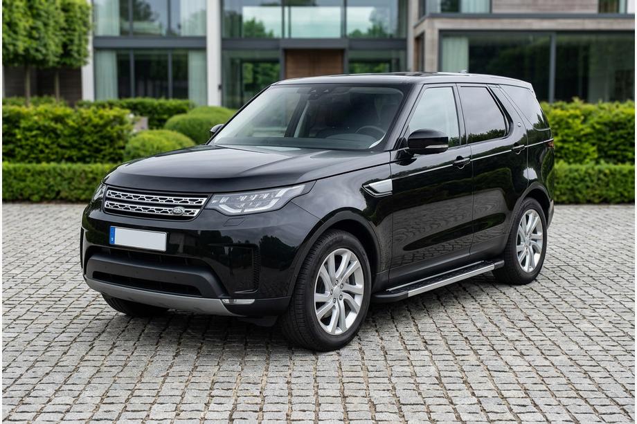 Land Rover Discovery V 2017- гг. Боковые пороги RedLine V1 (2 шт., алюминий) Image