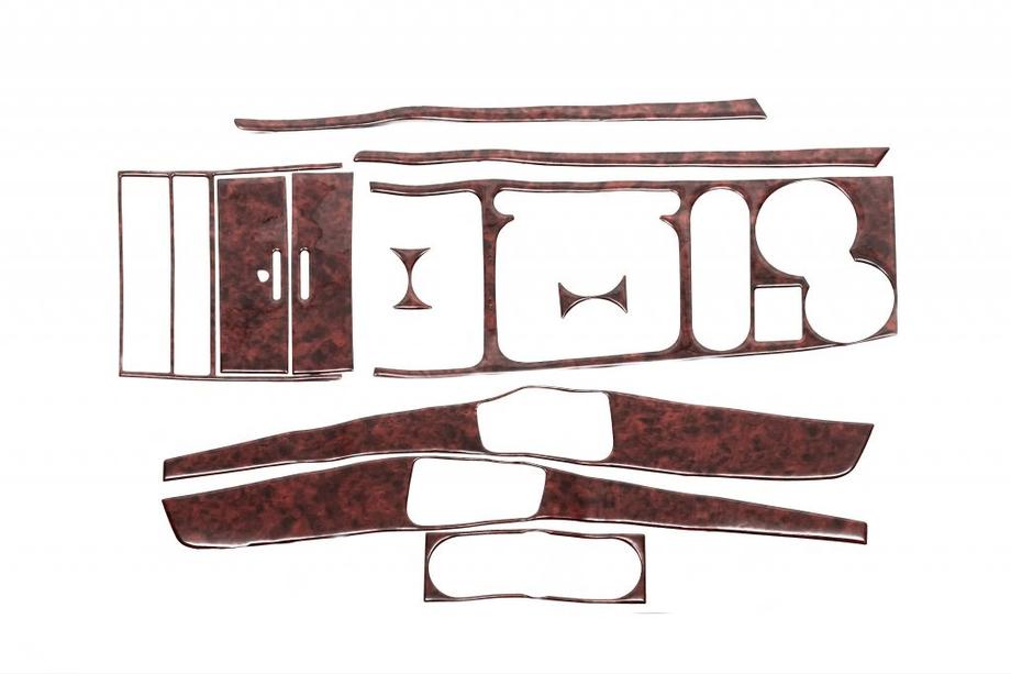 Kia Sorento I BL 2002-2009 гг. Накладки на панель Вариант 3 (2003-2007, Дерево) Image