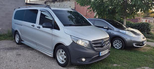 Mercedes Vito/V-class W447 2014- гг. Ветровики на окна (2 шт, DDU) фото 2