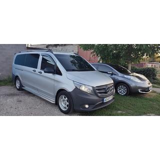 Ветровики на окна (2 шт, DDU) Mercedes Vito/V-class W447 2014- гг. фото 2