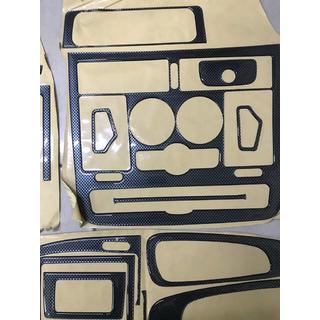 Накладки на панель, малый комплект (2004-2006, карбон) Mercedes Vito W639 2004-2014 гг. фото 3