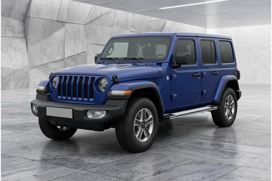 Jeep Wrangler 2018- гг. Боковые Подножки Rainbow (2 шт., Алюминий) Фото 1
