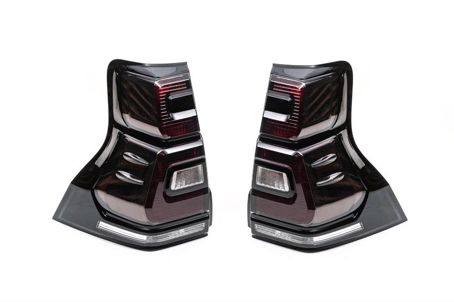 Toyota Land Cruiser Prado 150 2009-2023 гг. РАСПРОДАЖА! Задние Фонари BlackEdition V2 (2017+, Комплект 2 шт) (a) Image