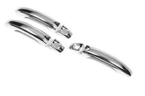 Volkswagen Amarok 2010-2022 гг. РАСПРОДАЖА! Неполный комплект накладок на ручки (3 шт, нержавейка) фото 1