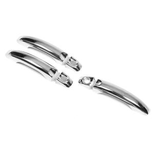 РАСПРОДАЖА! Неполный комплект накладок на ручки (3 шт, нержавейка) Volkswagen Amarok 2010-2022 гг.