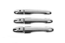 Mercedes Vito W639 2004-2014 гг. Хромированные накладки на ручки с квадратным отверстием (3 шт, нержавейка) фото 2