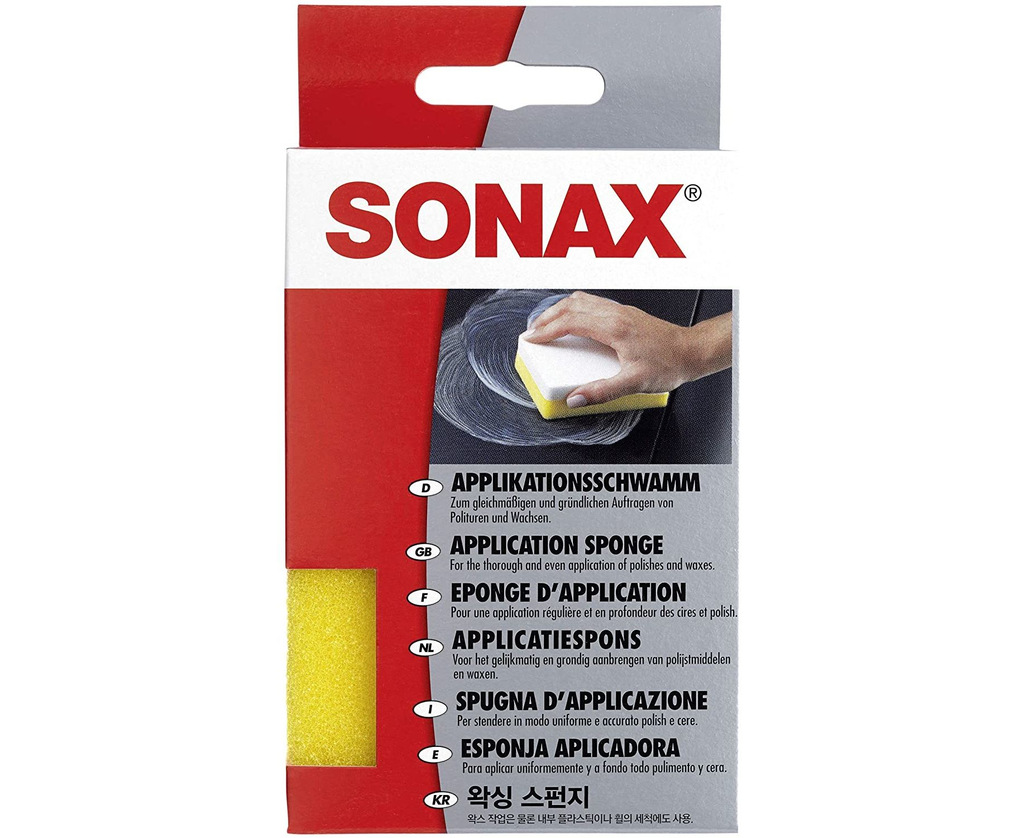 Губка-аппликатор Sonax для нанесения автохимии и полиролей - фото 2