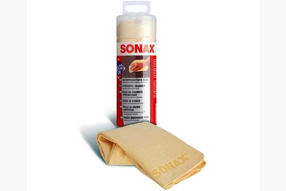 Sonax Салфетка из синтетической замши в тубе 43x32 см Image Sonax Салфетка из синтетической замши в тубе 43x32 см Image