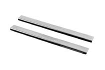 Renault Kangoo 2008-2020 гг. Накладки на задние пороги Carmos (2 шт, нержавейка) фото 1