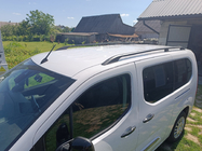 Toyota Proace City 2016- гг. Рейлинги OmsaLine Solid (2 шт, черные) фото 3