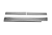 Mercedes Vito W638 1996-2003 гг. Накладки на внутренние пороги Carmos V2 (3 шт, нержавейка) фото 2