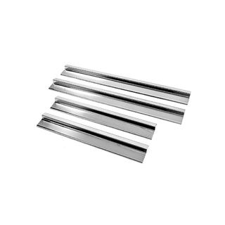 Внутренние накладки на пороги V2 (4 шт, нержавейка) Mercedes E-сlass W124 1984-1997 гг. фото 1