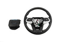Toyota Land Cruiser 200 2007-2021 гг. Руль в сборе дизайн TLC300 (Натуральный карбон) фото 4