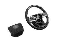 Toyota Land Cruiser 200 2007-2021 гг. Руль в сборе дизайн TLC300 (дерево) фото 3