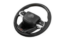 Toyota Land Cruiser 200 2007-2021 гг. Руль в сборе дизайн TLC300 (дерево) фото 5