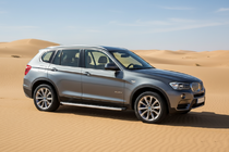 BMW X3 F25 2011-2018 гг. Боковые Подножки Fullmond (2 шт., Алюминий) фото 5
