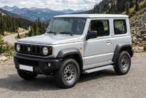 Suzuki Jimny 2018- гг. Боковые Подножки Maya V2 (2 шт., Алюминий) фото 1
