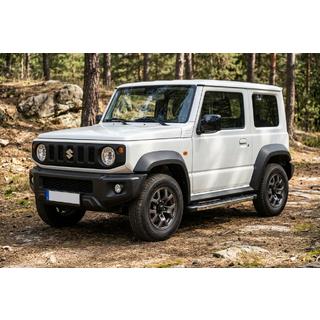 Боковые Подножки BlackLine (2 шт., Алюминий) Suzuki Jimny 2018- гг. фото 1