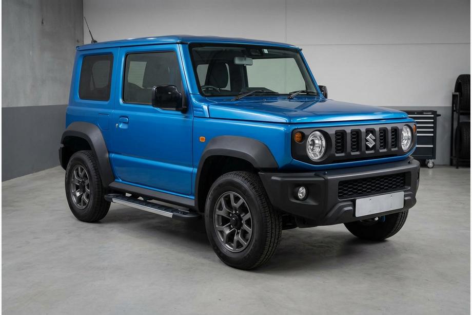 Suzuki Jimny 2018- гг. Боковые Подножки RedLine (2 шт., Алюминий) Image