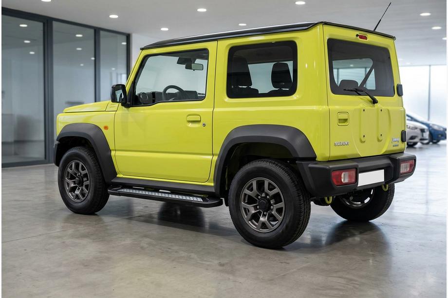 Suzuki Jimny 2018- гг. Боковые Подножки Vision New Black (2 шт., Алюминий) Фото 1
