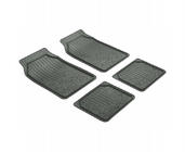 Универсальные коврики в салон (4 шт, PUFI Ural, черные) фото 1