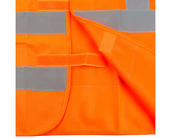 Сигнальный жилет XL Оранжевый SH-028 SAPFIRE фото 4 Сигнальный жилет XL Оранжевый SH-028 SAPFIRE фото 4