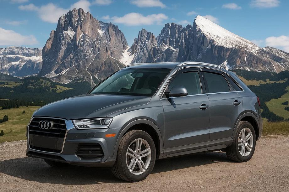 Audi Q3 2011-2019 гг. Ветровики на окна (4 шт, HIC) Image