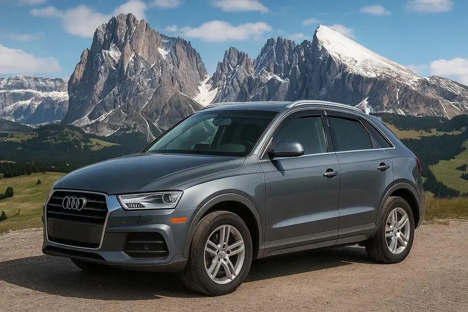 Audi Q3 2011-2019 гг. Ветровики на окна (4 шт, HIC) Image