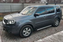 Honda Pilot 2008-2015 гг. Ветровики на окна (4 шт, HIC) фото 1