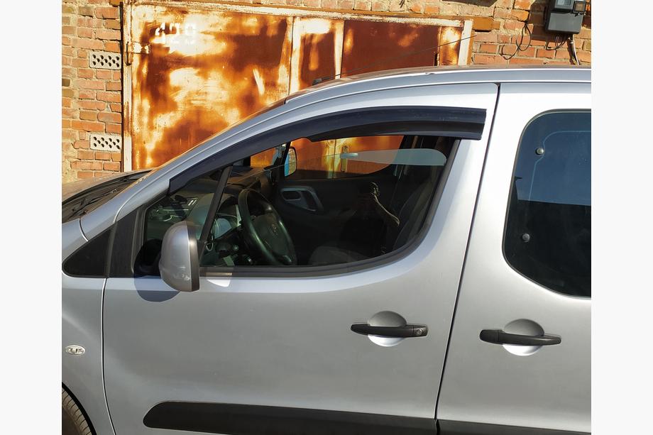 Peugeot Partner Tepee 2008-2018 гг. Ветровики на окна (2 шт., Sunplex Sport) Фото 2
