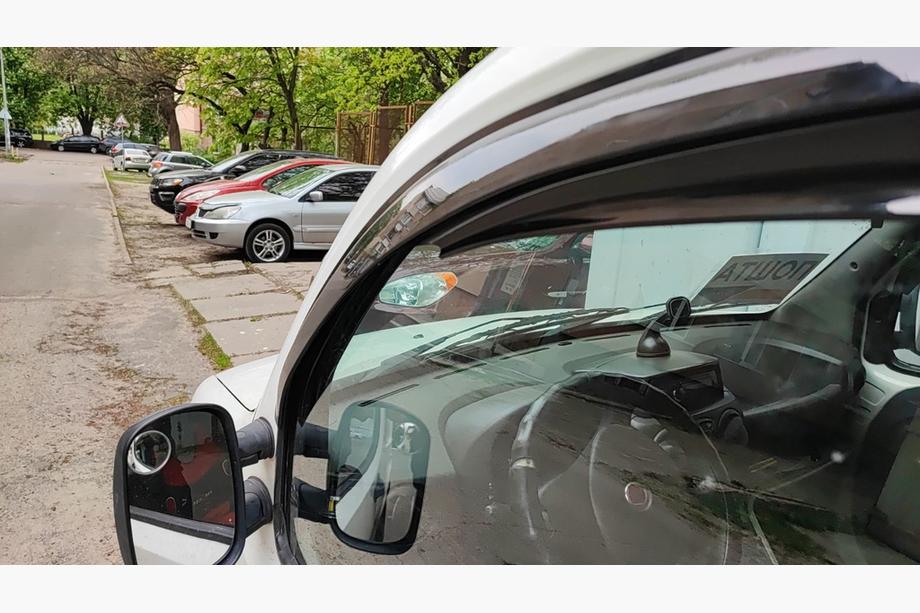 Fiat Doblo I 2001-2005 гг. Ветровики на окна (2 шт., Sunplex Sport) Фото 3