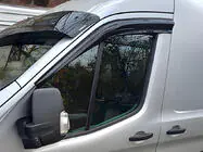Ford Transit 2014- гг. Ветровики на окна (2 шт., Sunplex Sport) фото 1