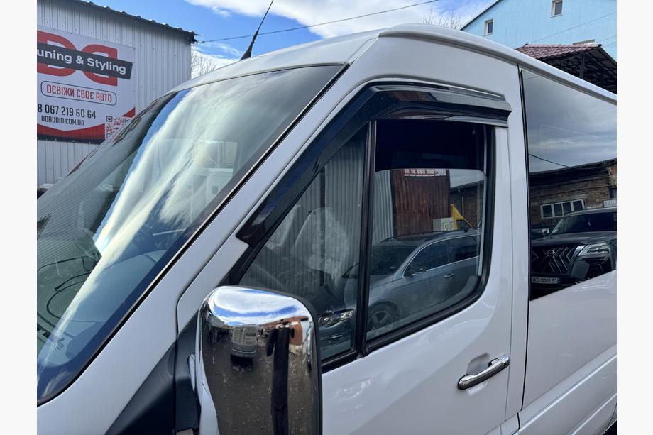 Volkswagen LT 1995-2006 гг. Ветровики на окна (2 шт., Sunplex Sport) Фото 3