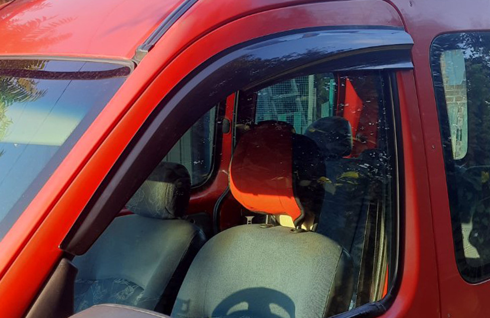 Вітровики (2 шт., Sunplex Sport) для Renault Kangoo 1998-2008 рр - фото 7