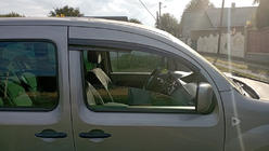 Ветровики на окна (2 шт., Sunplex Sport) фото 3