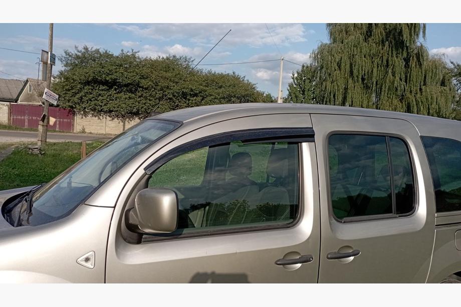 Mercedes Citan 2013-2021 гг. Ветровики на окна (2 шт., Sunplex Sport) Фото 2