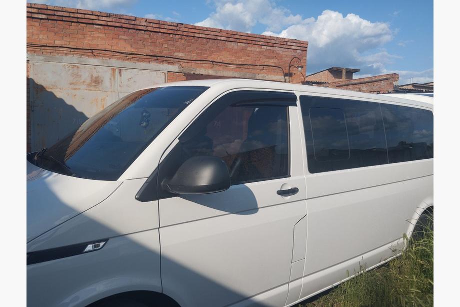Volkswagen T6 2015-2024 гг. Ветровики на окна (2 шт., Sunplex Sport) Фото 9