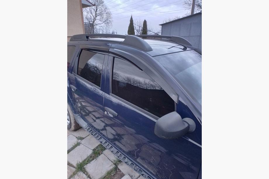 Dacia Duster 2008-2018 гг. Ветровики на окна (4 шт., Sunplex Sport) Фото 6