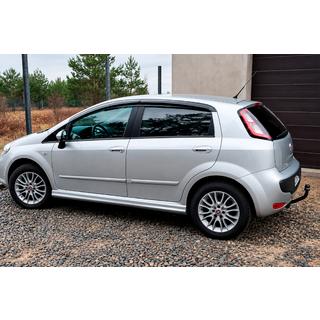 Ветровики на окна (4 шт., Sunplex Sport) Fiat Punto Grande/EVO 2006-2018 гг. фото 2