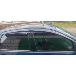 Ветровики SD (4 шт., Sunplex Sport) Ford Focus I 1998-2005 гг. фото 2