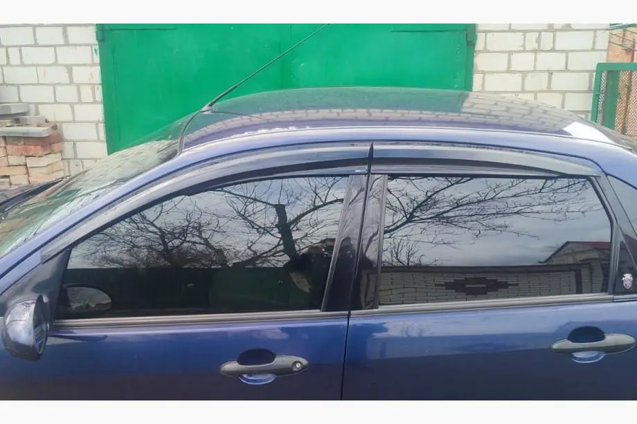 Ford Focus I 1998-2005 гг. Ветровики SD (4 шт., Sunplex Sport)