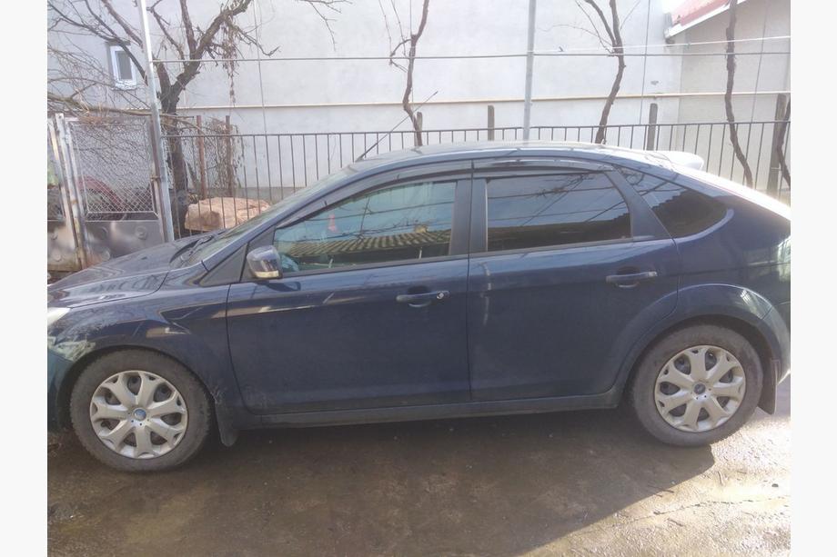 Ford Focus II 2008-2011 гг. Ветровики SD/HB (4 шт., Sunplex Sport) Фото 5