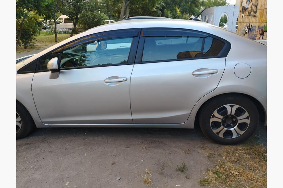 Honda Civic Sedan IX 2011-2016 гг. Ветровики на окна (4 шт., Sunplex Sport) Фото 3